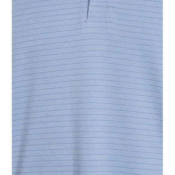 Tommy Bahama Men's Large Seabank Sky Blue Bay Stripe Performance Polo Shirt - Picture 3 of 12